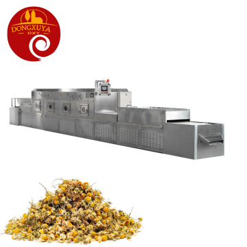 Chrysanthemum Tea Microwave Curing Equipment Camomile Stevia Drying Machine